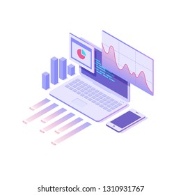 isometric vector illustration