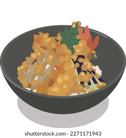 Isometric vector illustration of tendon