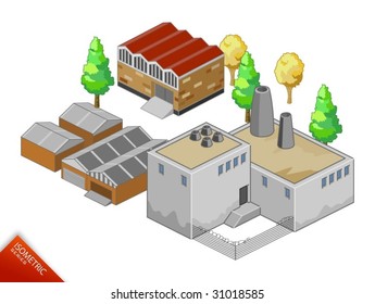 Isometric vector Objects. Isometric Series. Compose Your Own World Easily with Isometric Works. Please browse my works.