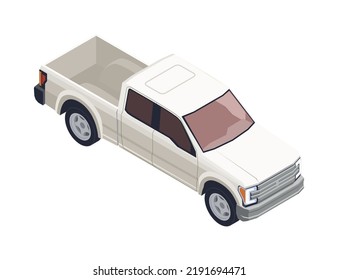 444 White pickup truck isometric Images, Stock Photos & Vectors ...