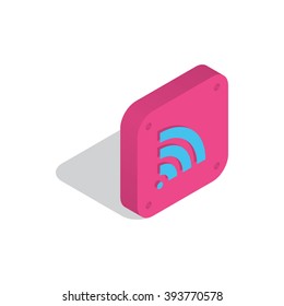 Isometric WiFi Icon