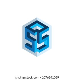 Isometric Word Logo