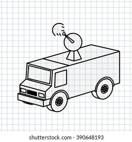 isometrics car icon design 