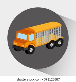 isometrics car icon design, vector illustration eps10 graphic 