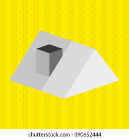 isometrics industrial icon design 