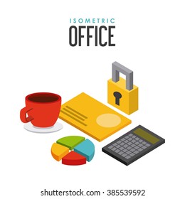 isometrics objects design 