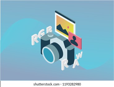 Conceito de Foto Isometria