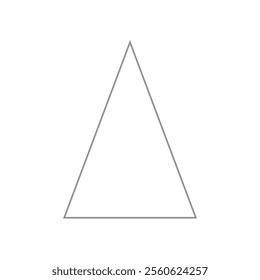 Isosceles triangle in geometry in mathematics.