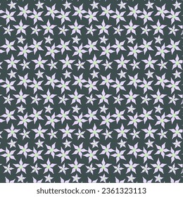Isotoma or blue star creeper pattern.