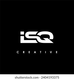 ISQ Letter Initial Logo Design Template Vector Illustration