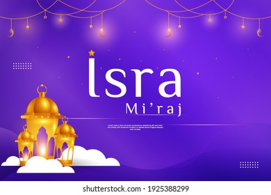 Ira miraj ilustración del viaje nocturno del profeta Mahoma