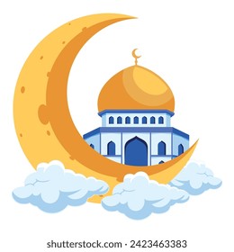 isra miraj culture illustration design