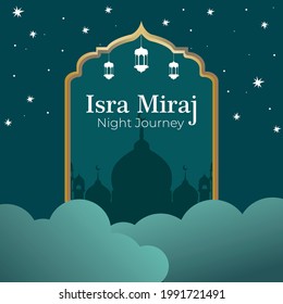 Isra Miraj Poster - The Night Journey