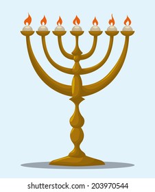 Israel design over white background, vector illustration
