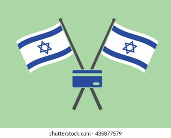 Israel Emblem Debit Credit Card