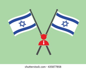 Israel Emblem Evil Politician