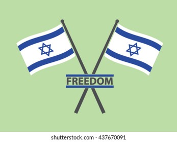 Israel Emblem Freedom