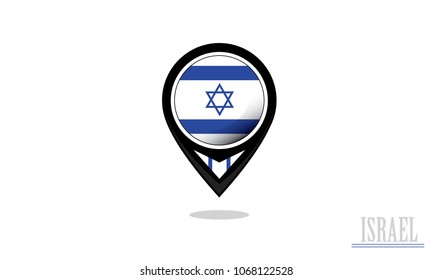 israel flag and centre