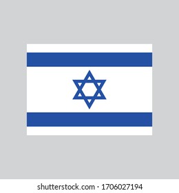 Israel Flag Country Vector Nation Israeli