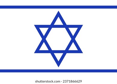 Israel flag sign. Star of David neon icon. Vector illustration. Stand with Israel