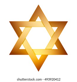 Israel Golden Star Stock Vector (Royalty Free) 493920412 | Shutterstock