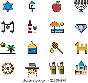 Israel icons