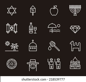 Israel icons