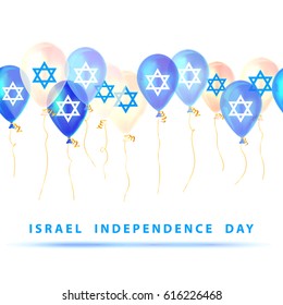 Israel independence day. Vector