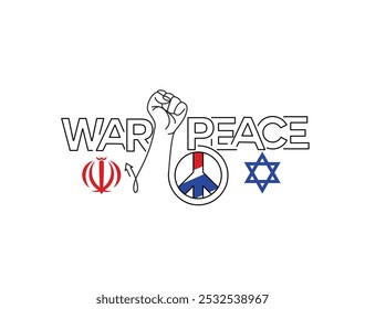 Israel Iran War - Stop The War Save World. 