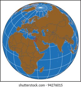 Israel Locate Map