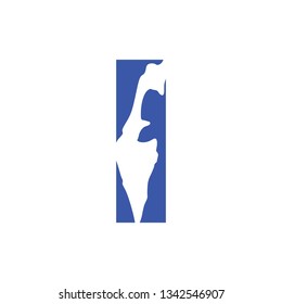 israel map logo icon vector symbol 