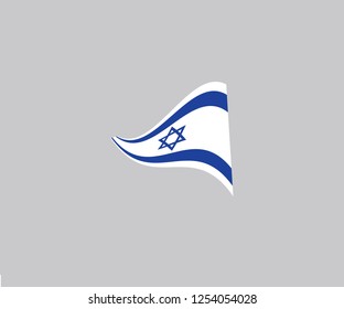 Israel national flag country emblem state symbol