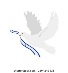 israel peace illustration vector isolated
