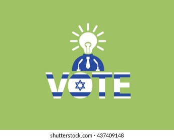 Israel Podium Bright Idea Politician