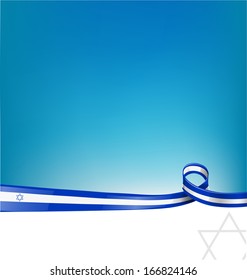 Israel-Flaggenhintergrund