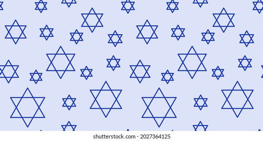 Israel seamless pattern. Jewish New Year background. Israel holiday concept.