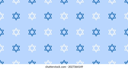 Israel seamless pattern. Jewish New Year background. Israel holiday concept.