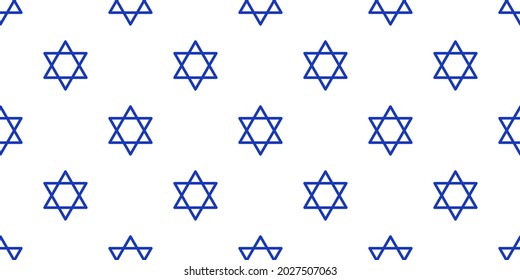 Israel seamless pattern. Jewish New Year background. Israel holiday concept.