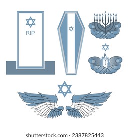 Israel vector bundle. in loving memory of a loved one.
