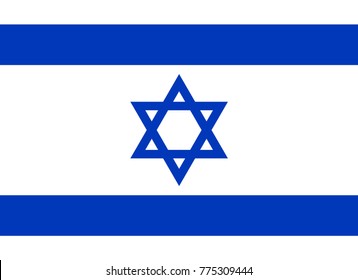 Israel Vector Flag