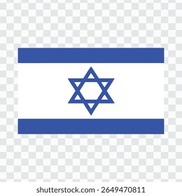 "Israeli Flag with Star of David - National Symbol"