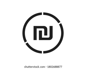 israeli shekel icon. vector banking and money symbol. simple style finance infographic design element