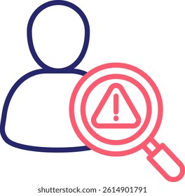 Issue Icon Color Vector Illustration