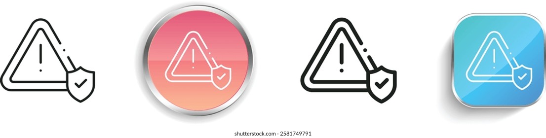 issue icon. Thin Linear, Regular and Button Style Design Isolated On White Background