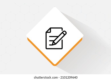 Diseño vectorial de icono de grabación de problemas