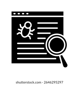 Glifo do Controlador de Problemas, mini ícone de ilustração. use para conceito moderno, impressão, interface do usuário, kit UX, desenvolvimento de Web e aplicativos. Vetor relacionado com gestão de riscos, negócios, finanças.
