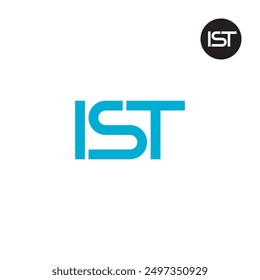 IST Logo Letter Monogram Design