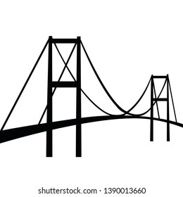 Istanbul 15 July Bridge Vector Design Stock Vector (Royalty Free ...