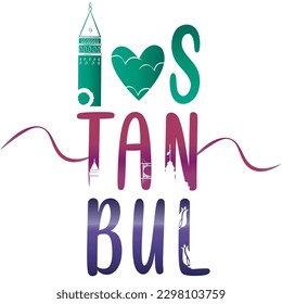 istanbul cidy label and logo design 