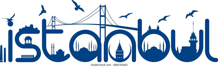 istanbul city general logo design